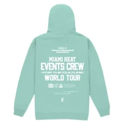 M&N X Br World Tour Crew Hoodie Miami Heat