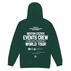 M&N X Br World Tour Crew Hoodie Boston Celtics