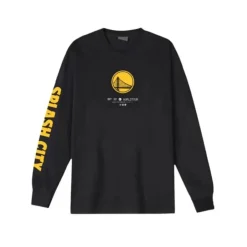 M&N X Br World Tour Long Sleeve Golden State Warriors