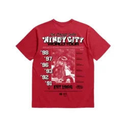 M&N X Br World Tour T-Shirt Chicago Bulls