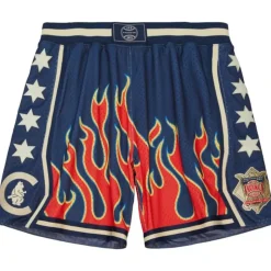 M&N X Jfg Flame Shorts Chicago Cubs