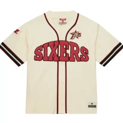 M&N X Melody Ehsani Baseball Jersey Philadelphia 76Ers