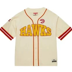 M&N X Melody Ehsani Baseball Jersey Atlanta Hawks