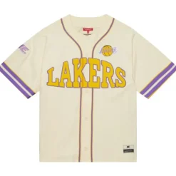 M&N X Melody Ehsani Baseball Jersey Los Angeles Lakers