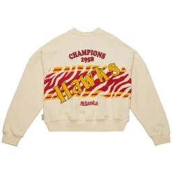 M&N X Melody Ehsani Raglan Pullover Atlanta Hawks
