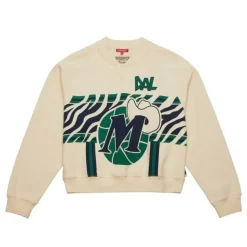 M&N X Melody Ehsani Raglan Pullover Dallas Mavericks