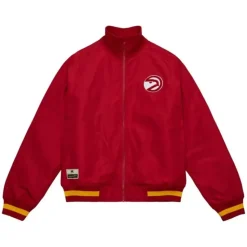M&N X Melody Ehsani Satin Jacket Atlanta Hawks