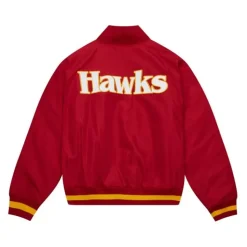 M&N X Melody Ehsani Satin Jacket Atlanta Hawks