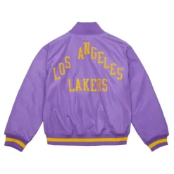 M&N X Melody Ehsani Satin Jacket Los Angeles Lakers