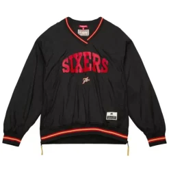 M&N X Melody Ehsani Shooting Shirt Philadelphia 76Ers