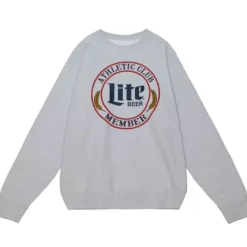 M&N X Miller Lite Crest Crewneck