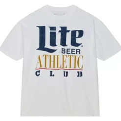 M&N X Miller Lite Stacked Athletic Club Tee