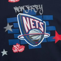 M&N X Tats Cru Brick Hoodie New Jersey Nets