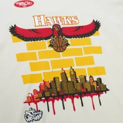 M&N X Tats Cru City Tee Atlanta Hawks