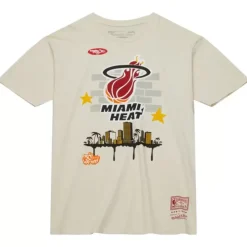 M&N X Tats Cru City Tee Miami Heat