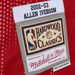 Monochrome Swingman Allen Iverson Philadelphia 76Ers 2002-03 Jersey