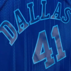 Monochrome Swingman Dirk Nowitzki Dallas Mavericks 1998-99 Jersey