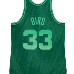 Monochrome Swingman Larry Bird Boston Celtics 1985-86 Jersey