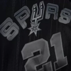 Monochrome Swingman Tim Duncan San Antonio Spurs 1998-99 Jersey