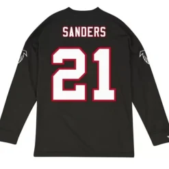 Name & Number Longsleeve Atlanta Falcons Deion Sanders