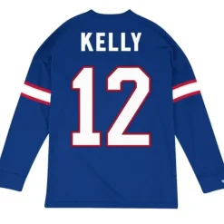 Name & Number Longsleeve Buffalo Bills Jim Kelly