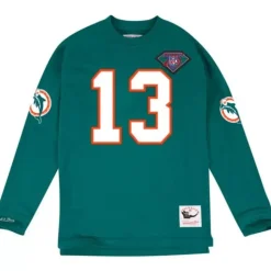 Name & Number Longsleeve Miami Dolphins Dan Marino