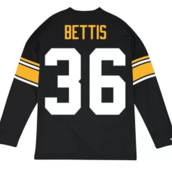 Name & Number Longsleeve Pittsburgh Steelers Jerome Bettis