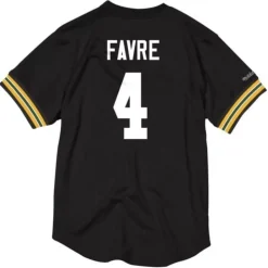 Name & Number Mesh Crew Neck Green Bay Packers Brett Favre