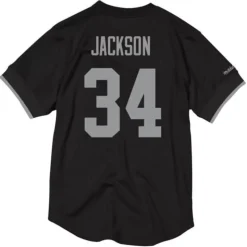 Name & Number Mesh Crewneck Los Angeles Raiders Bo Jackson