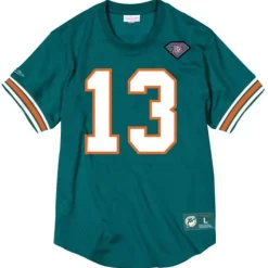 Name & Number Mesh Crewneck Miami Dolphins Dan Marino