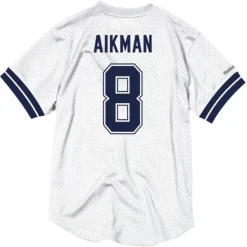Name & Number Mesh Crewneck Dallas Cowboys Troy Aikman
