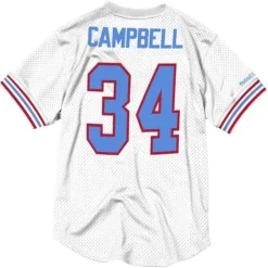 Name & Number Mesh Top Houston Oilers 1979 Earl Campbell