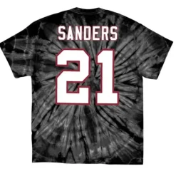 Name & Number Spider Tee Atlanta Falcons 1992 Deion Sanders