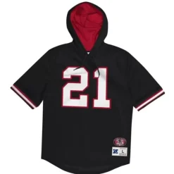 Name & Number Ss Hoodie Atlanta Falcons 1989 Deion Sanders