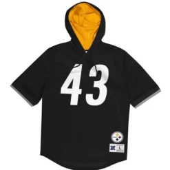 Name & Number Ss Hoodie Pittsburgh Steelers 2005 Troy Polamalu
