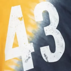 Name & Number Ss Tie Dye Top Pittsburgh Steelers Troy Polamalu