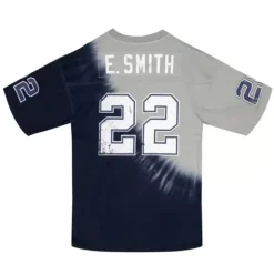 Name & Number Ss Tie Dye Top Dallas Cowboys Emmitt Smith