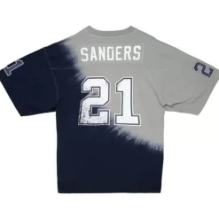 Name & Number Ss Tie Dye Top Dallas Cowboys Deion Sanders