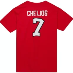 Name & Number Tee Chicago Blackhawks Chris Chelios