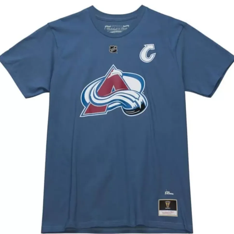 Name & Number Tee Colorado Avalanche Joe Sakic