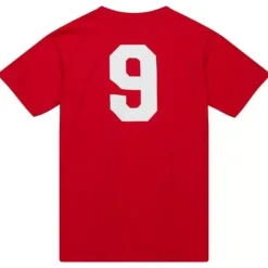 Name & Number Tee Detroit Red Wings Gordie Howe