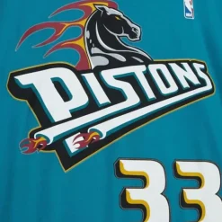 Name & Number Tee Detroit Pistons 1998-99 Grant Hill