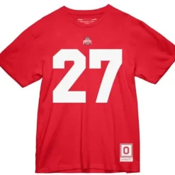 Name & Number Tee Ohio State 1985 Eddie George