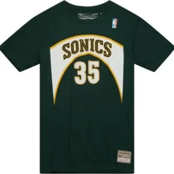 Name & Number Tee Seattle Supersonics 2007-08 Kevin Durant