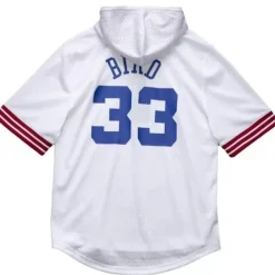 Name And Number Mesh Hoody All Star East 1985-86 Larry Bird