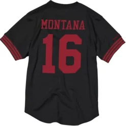 Name And Number Mesh Top San Francisco 49Ers 1990 Joe Montana