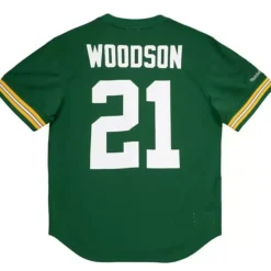 Name And Number Mesh Top Green Bay Packers 2010 Charles Woodson