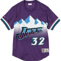 Name And Number Mesh Top Utah Jazz 1996-97 Karl Malone