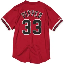 Name And Number Mesh Top Chicago Bulls Scottie Pippen