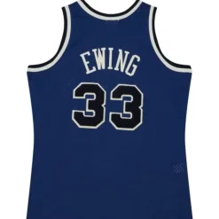 Off Court Chenille Swingman Patrick Ewing New York Knicks 1991-92 Jersey